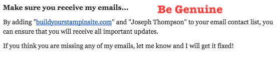 Welcome Email